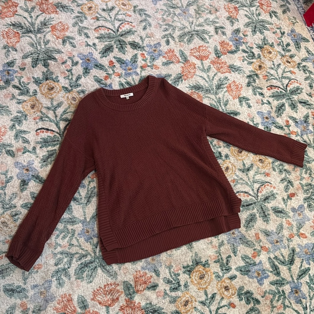 Well worn Madewell sweater